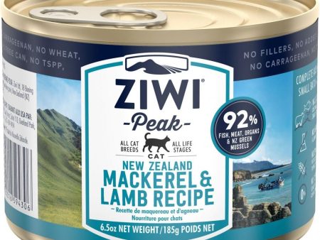 Ziwi Peak Canned Cat Food Mackerel & Lamb Discount