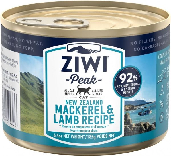 Ziwi Peak Canned Cat Food Mackerel & Lamb Discount