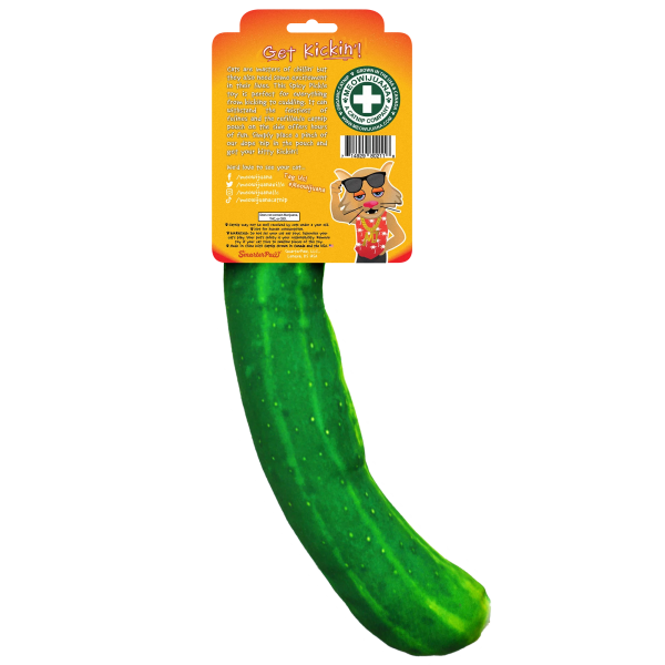 Meowijuana Get Kickin Refillable Spicy Pickle Kicker Cat Toy Supply