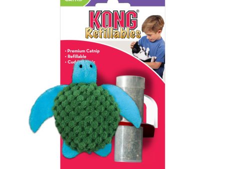 Kong Cat Toy Catnip Turtle Online now