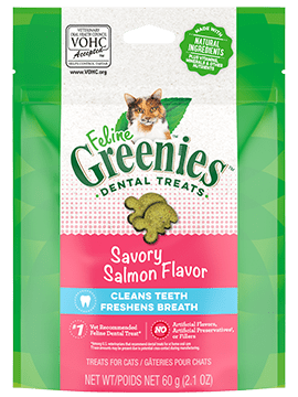 Greenies Dental Cat Treats Salmon 2.1oz For Discount