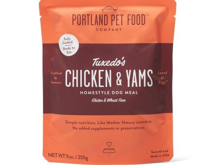 Portland Pet Chicken & Yams Pouch 9oz Supply