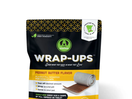 Stashios Wrap Ups Peanut Butter Flavor 2oz Discount