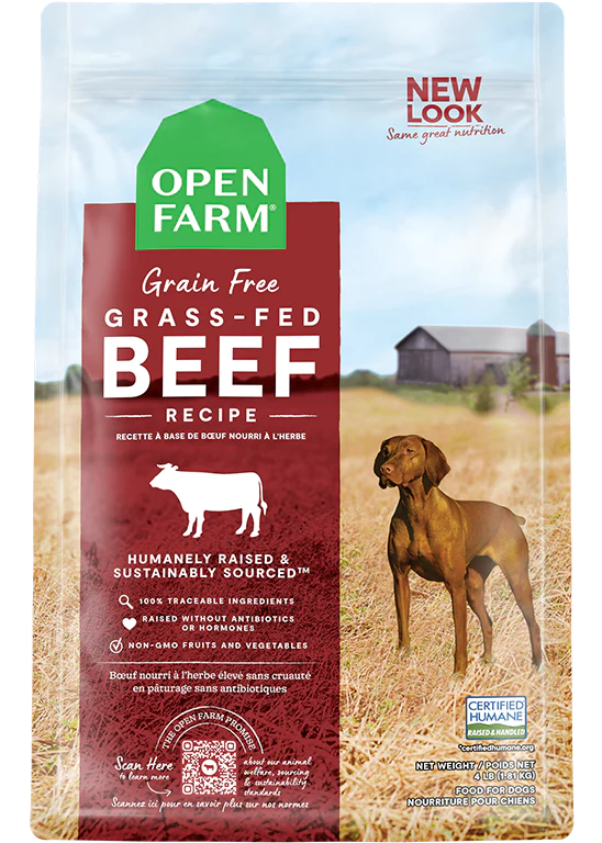 Open Farm Grass Fed Grain Free Beef For Discount