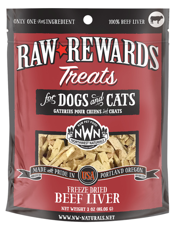 Northwest Naturals Freeze Dried Beef Liver Treats 3oz Fashion