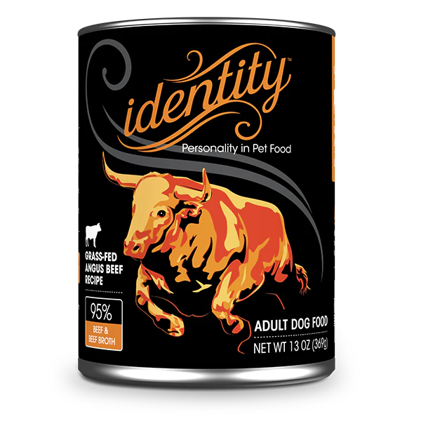 Identity Pet Canned 95% Grass Fed Angus Beef Recipe 13oz Online