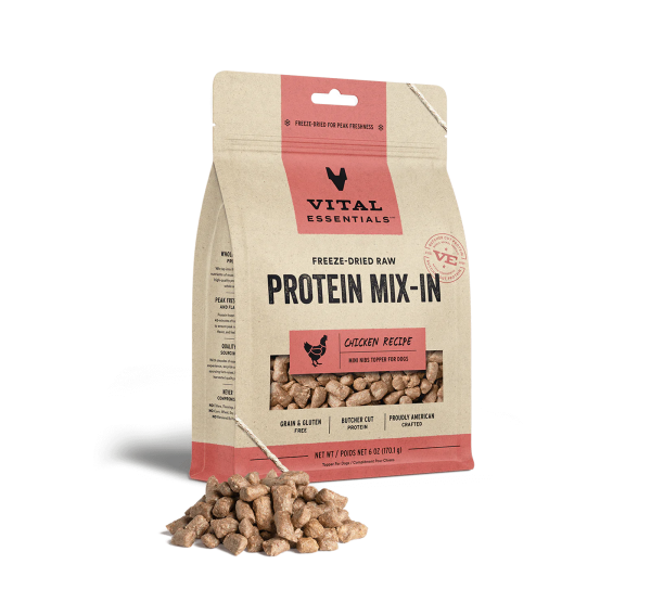 Vital Essentials Freeze Dried Protein Mix-In Chicken Online Hot Sale