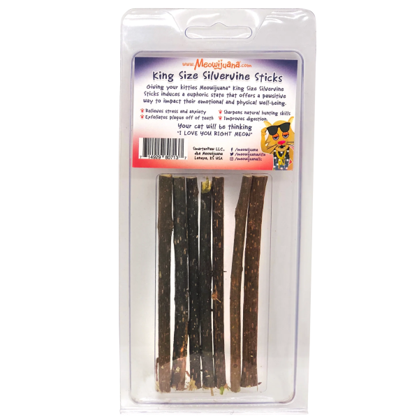 Meowijuana Catnip Silvervine Sticks Cheap