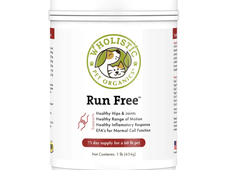 Wholistic Pet Organics Run Free Powder Online now