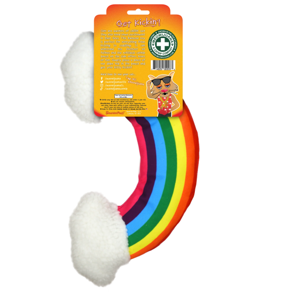 Meowijuana Get Kickin Refillable Rainbow Kicker Cat Toy Online