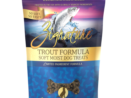 Zignature Soft Dog Treats Trout 4oz Supply