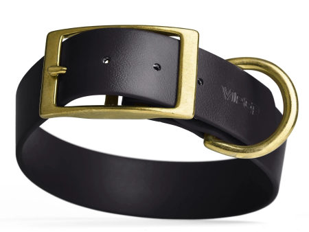 Biothane Waterproof Collar Black Wide Online