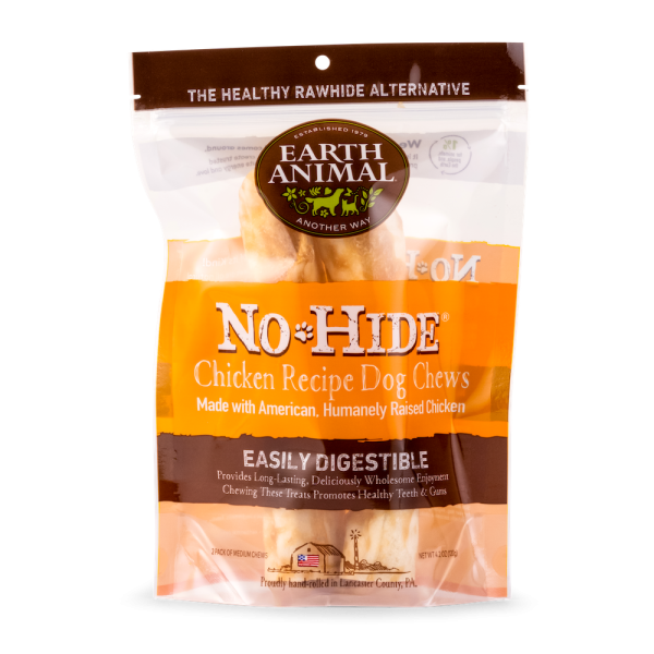 Earth Animal No Hide Chicken Dog Chews 2pk For Cheap