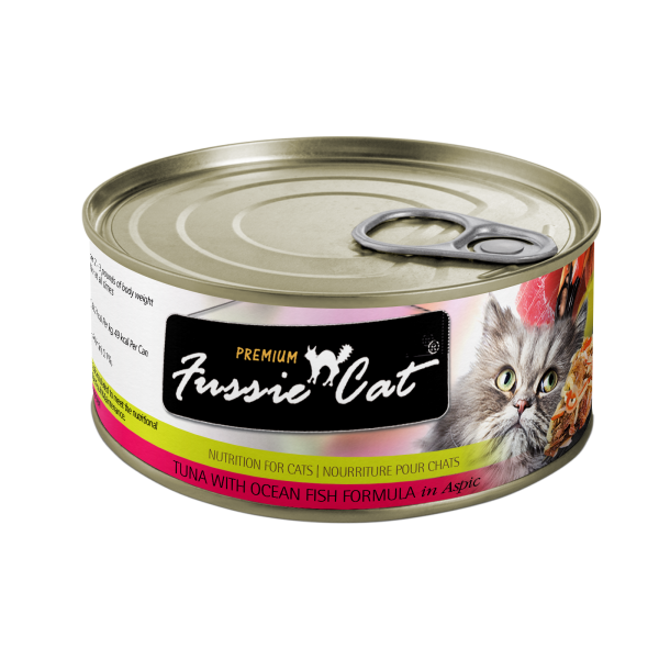 Fussie Cat Canned Cat Food Tuna & Ocean Fish Discount