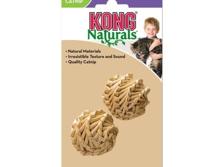 Kong Naturals Cat Toy Straw Balls Supply