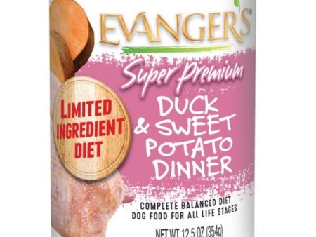 Evanger s Canned Dog Food Duck & Sweet Potato Dinner 12.8oz on Sale