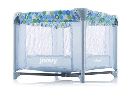 Toy Room² Playard Baby Doll Playpen, Blue Dot Online