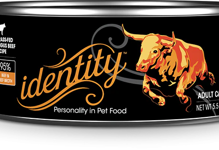 Identity Pet Cat Canned 95% Grass Fed Angus Beef Recipe 5.5oz Cheap