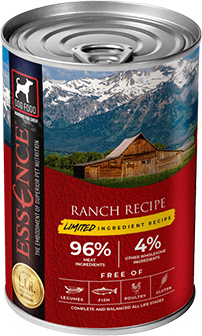 Essence Canned Dog Food Limited Ingredient Recipe Ranch 13oz on Sale