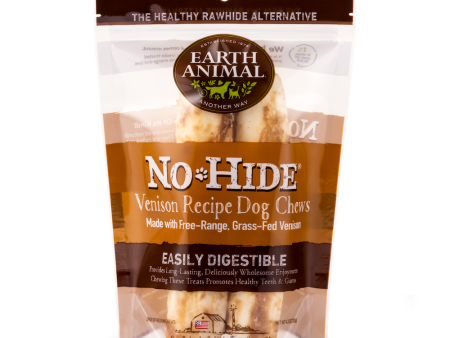 Earth Animal No Hide Venison Dog Chews 2pk For Sale