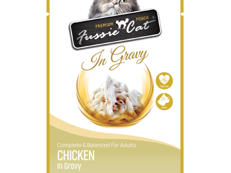 Fussie Cat Pouch Chicken In Gravy 2.47oz For Cheap