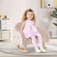 Toddler Rocker with Solid Wood Legs and Non-slip Foot Pads Online Hot Sale