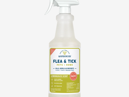 Wondercide Flea & Tick Spray Lemongrass 16oz Supply