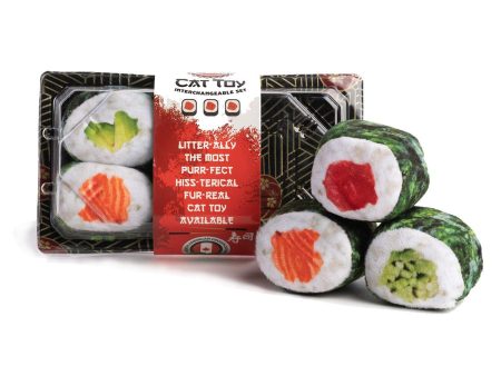 FabCat Sushi Rolls 6 Pack Sale