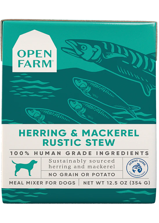 Open Farm Herring & Mackerel Rustic Stew 12.5oz Hot on Sale