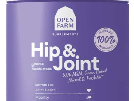 Open Farm Hip & Joint Supplement Chews 90 Count Supply