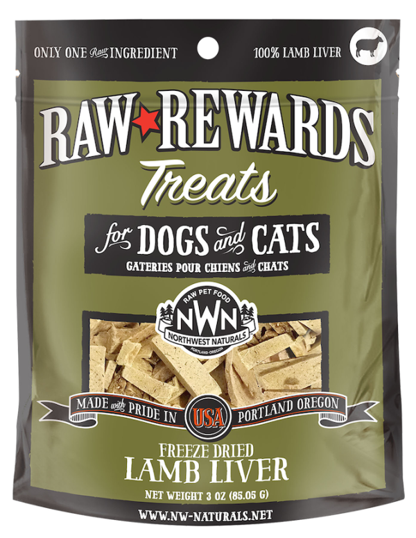 Northwest Naturals Freeze Dried Lamb Liver Treats 3oz Fashion