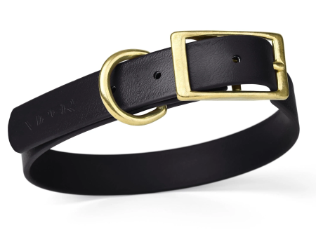 Biothane Waterproof Collar Black For Cheap