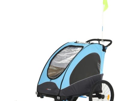 3-in-1 Bike Trailer - Blue Online Sale