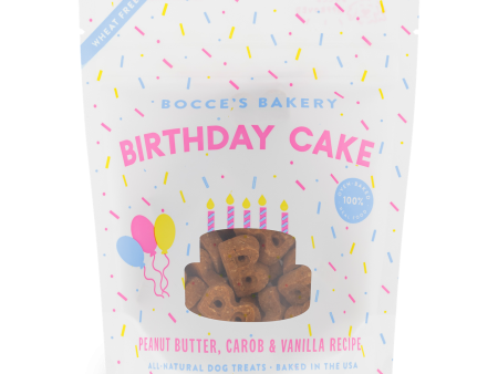 Bocce s Birthday Cake Biscuits 5oz Sale