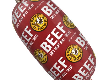 Happy Howie s Beef Soft Meat Roll Treat 12oz Cheap