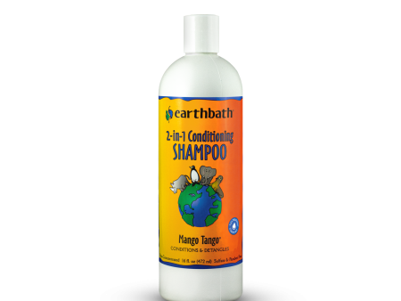 Earthbath 2-in-1 Conditioning Shampoo Mango Tango 16oz Online now