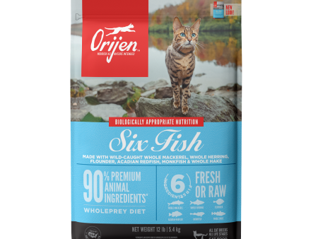 Orijen Dry Cat Food Six Fish Online Sale