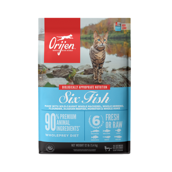 Orijen Dry Cat Food Six Fish Online Sale