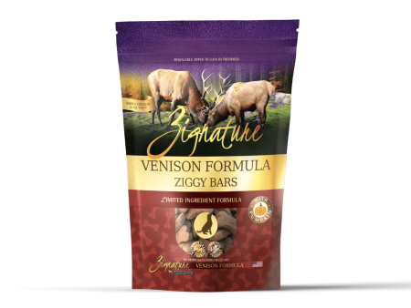 Zignature Ziggy Bars Venison 12oz For Cheap