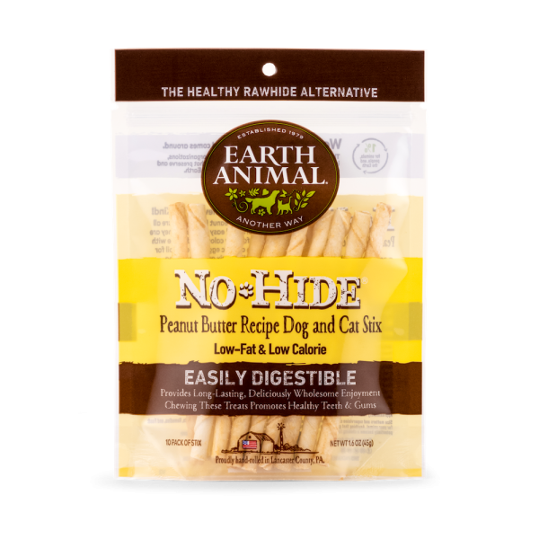 Earth Animal No Hide Peanut Butter Stix 3oz Online now