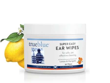 TrueBlue Super Easy Ear Wipes 50pk Hot on Sale