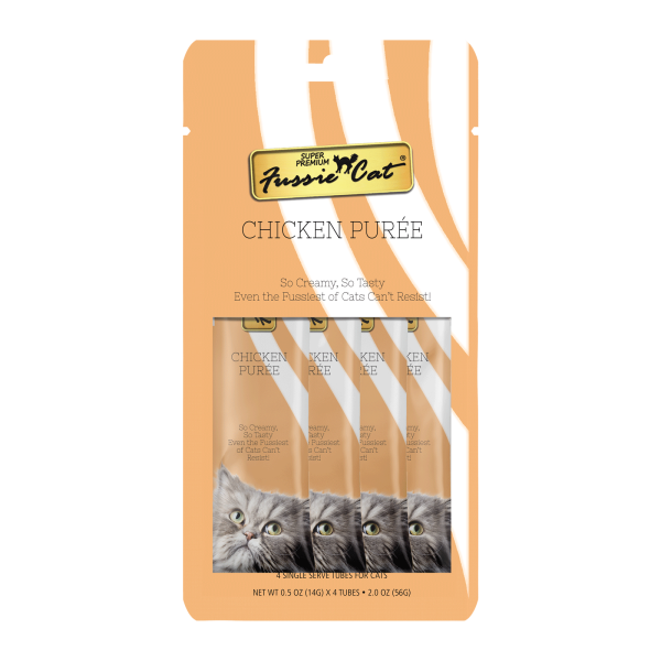 Fussie Cat Chicken Puree 4 Pack Sale