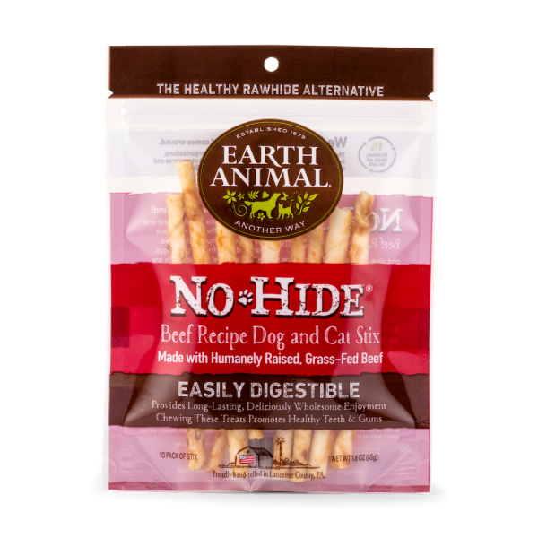 Earth Animal No Hide Beef Stix 3oz Online Sale