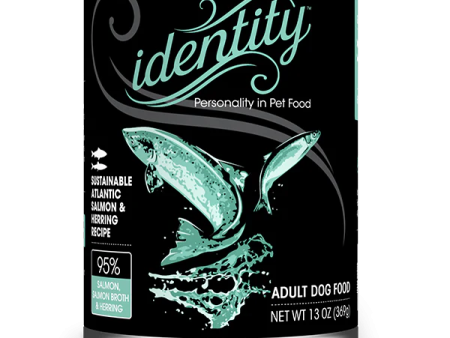 Identity Pet Canned 95% Sustainable Atlantic Salmon & Herring Recipe 13oz Online