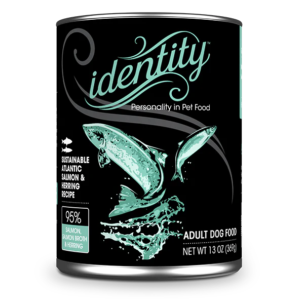 Identity Pet Canned 95% Sustainable Atlantic Salmon & Herring Recipe 13oz Online