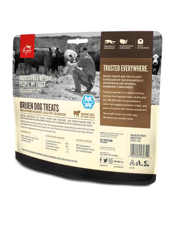 Orijen Freeze Dried Treats Beef 3.25oz Online