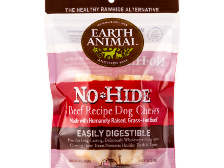 Earth Animal No Hide Beef Dog Chews 2pk For Cheap