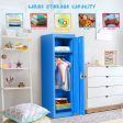 48 Inch Kid Safe Storage Children Single Tier Metal Locker on Sale