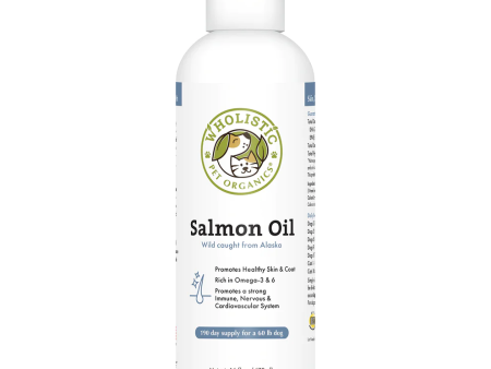 Wholistic Pet Organics Wild Salmon Oil 16oz Online Hot Sale