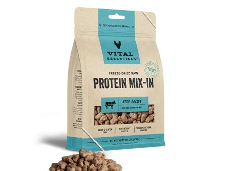 Vital Essentials Freeze Dried Protein Mix-In Beef Discount